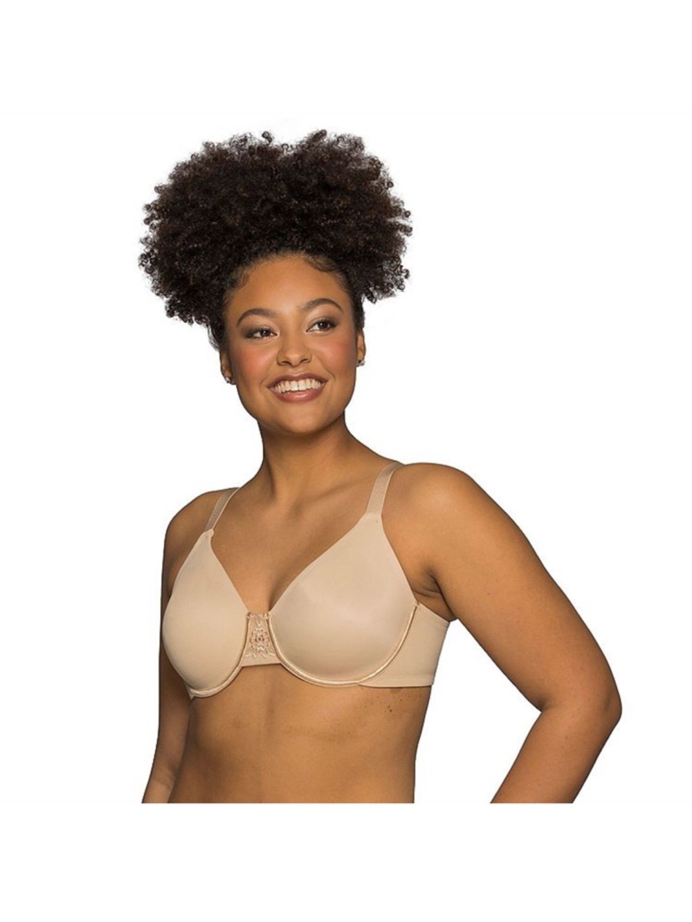 NWT Vanity Fair Beauty Back Minimizer Bra 42DD Beige